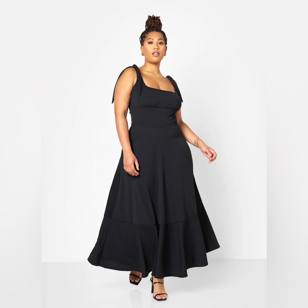 Black Maxi Mermaid Dress